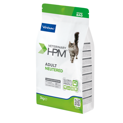 Virbac Veterinary HPM Adult Neutered Cat - croquettes chat