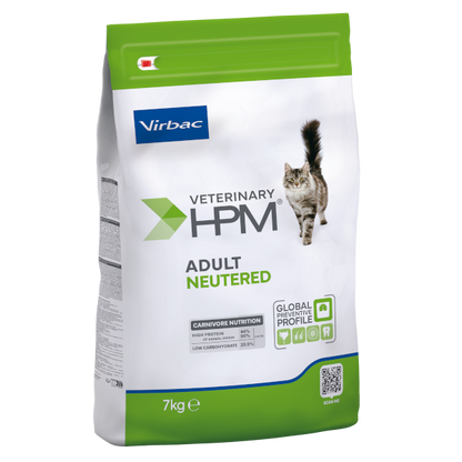 Virbac Veterinary HPM Adult Neutered Cat - croquettes chat