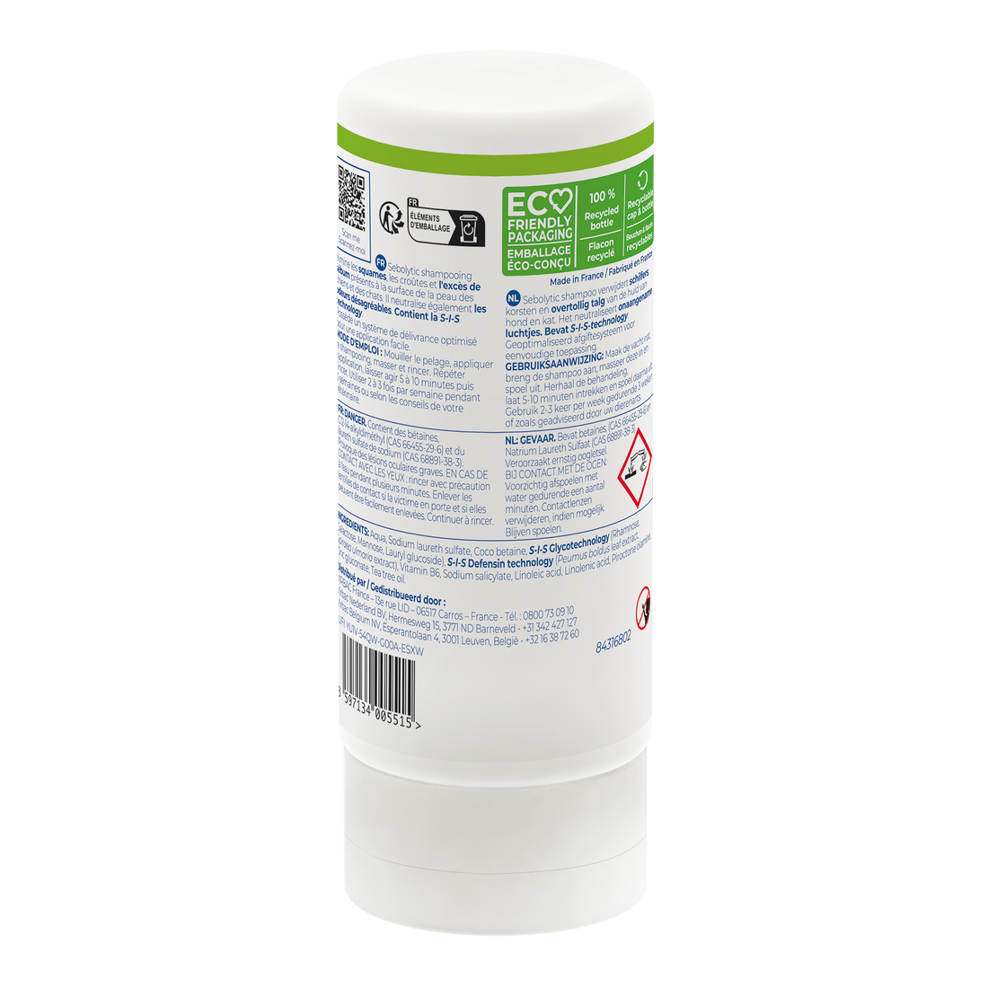 Shampooing dermatologique SEBOLYTIC