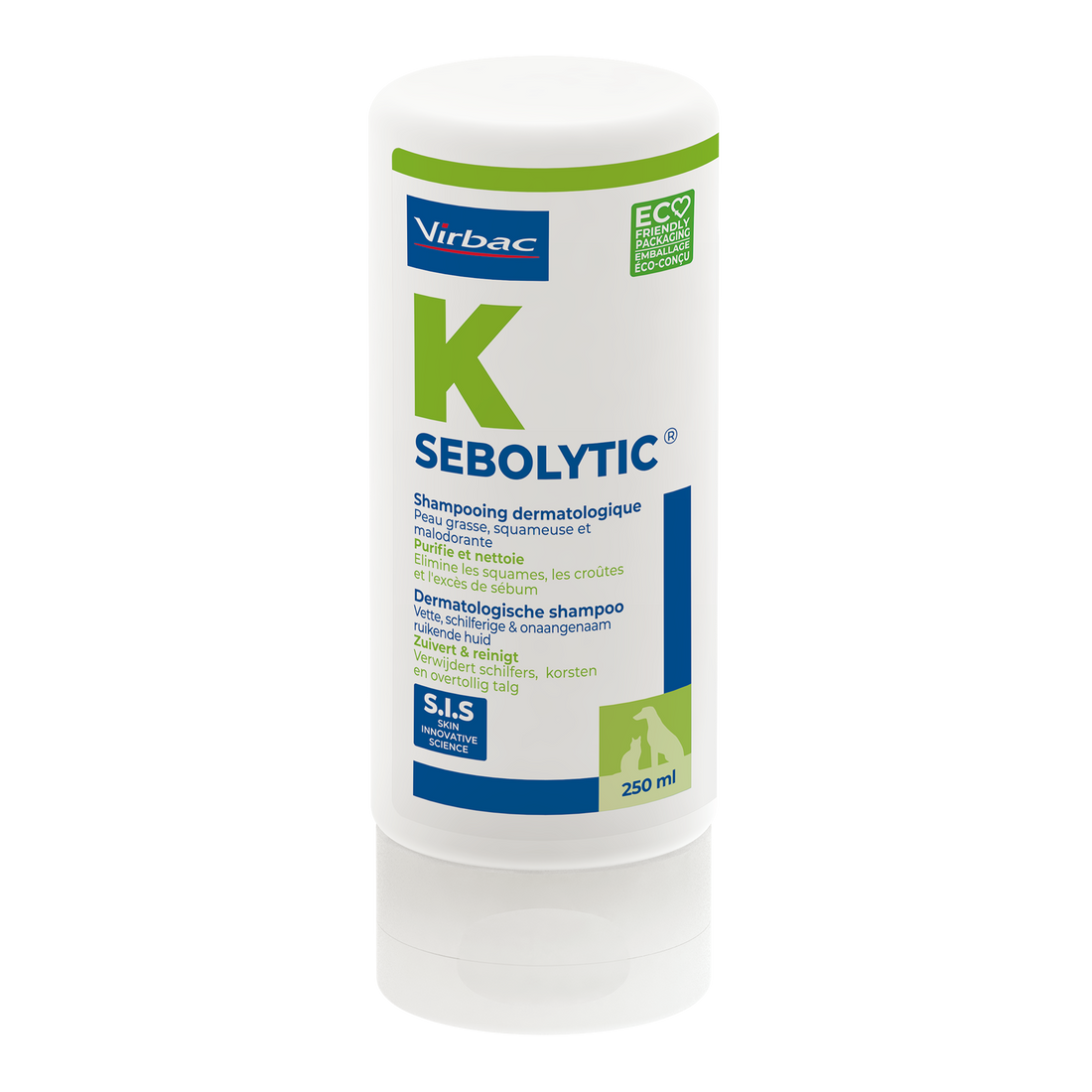 Shampooing dermatologique SEBOLYTIC