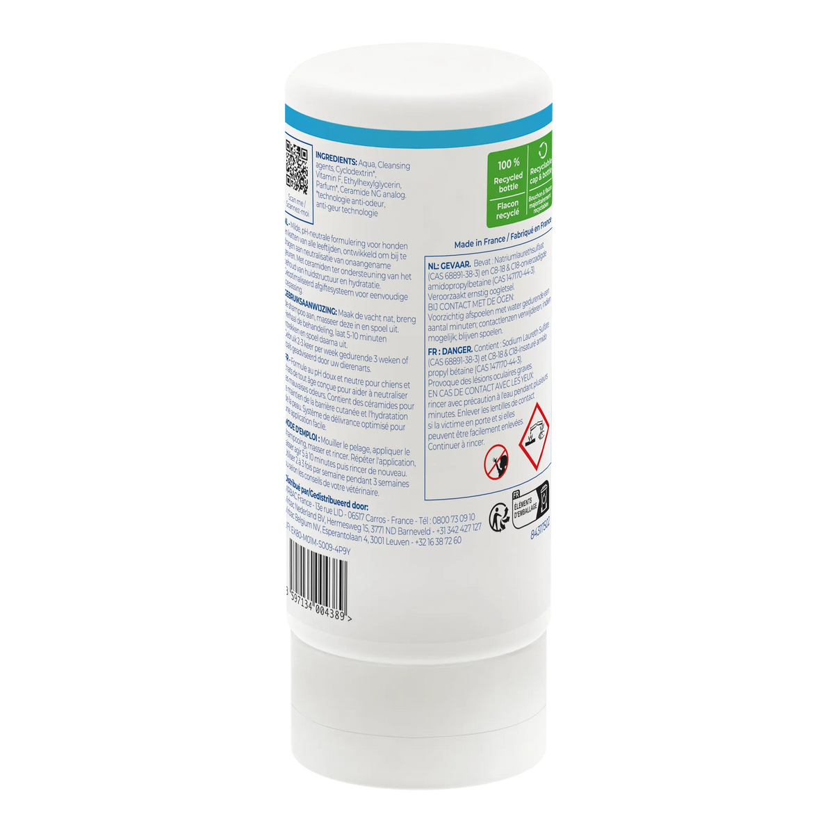 Allerderm shampoing peau normale chien, chat