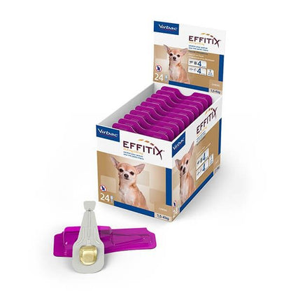 Effitix Spot On pipettes antiparasitaires chien