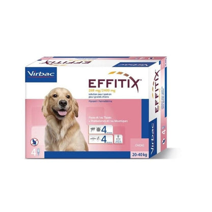 Effitix Spot On pipettes antiparasitaires chien