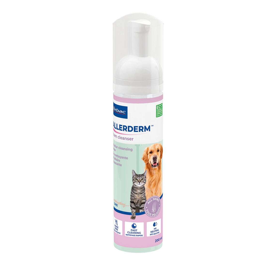 Allerderm Foam chat, chien