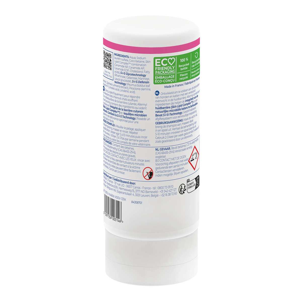 Allermyl shampoing dermatologique chien, chat