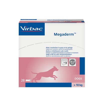 Megaderm® aliment complémentaire pour la peau chat, chien