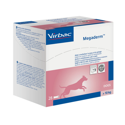 Megaderm® aliment complémentaire pour la peau chat, chien