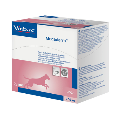 Megaderm® aliment complémentaire pour la peau chat, chien