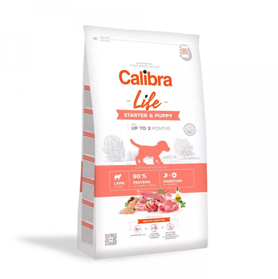 Calibra Life Starter &amp; Puppy Lamb - croquettes chiot