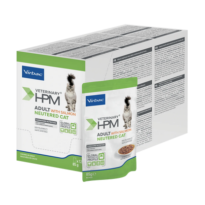 Virbac Veterinary HPM Physiologique Adult Neutered Cat Sterilise - pâtée chat