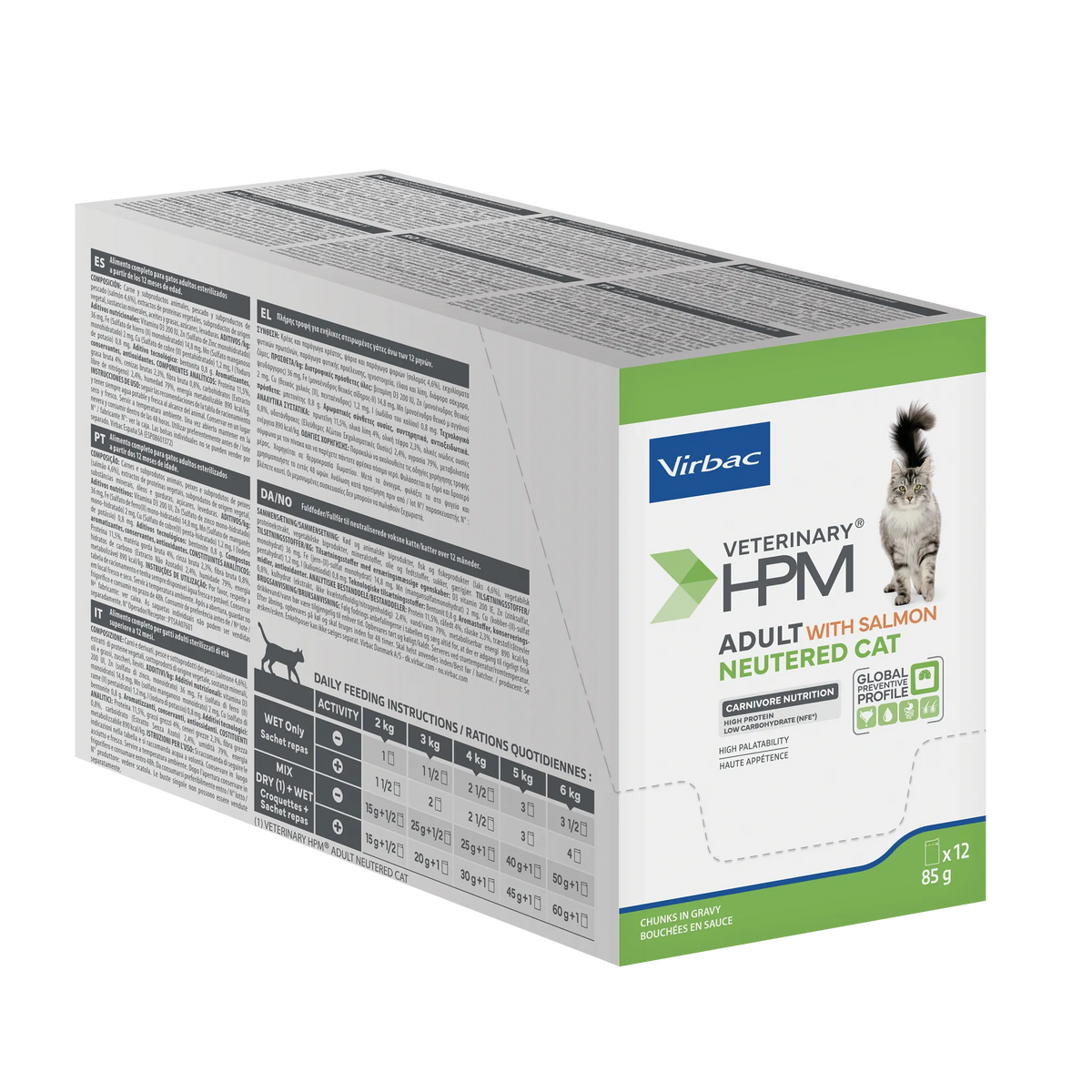 Virbac Veterinary HPM Physiologique Adult Neutered Cat Sterilise - pâtée chat