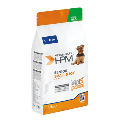 Veterinary HPM Senior Neutered Dog Small &amp; Toy - croquettes chien