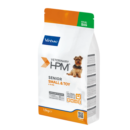 Veterinary HPM Senior Neutered Dog Small &amp; Toy - croquettes chien