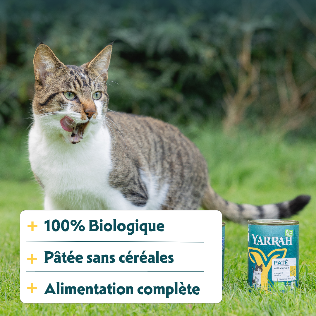 Yarrah bio - pâtée chat