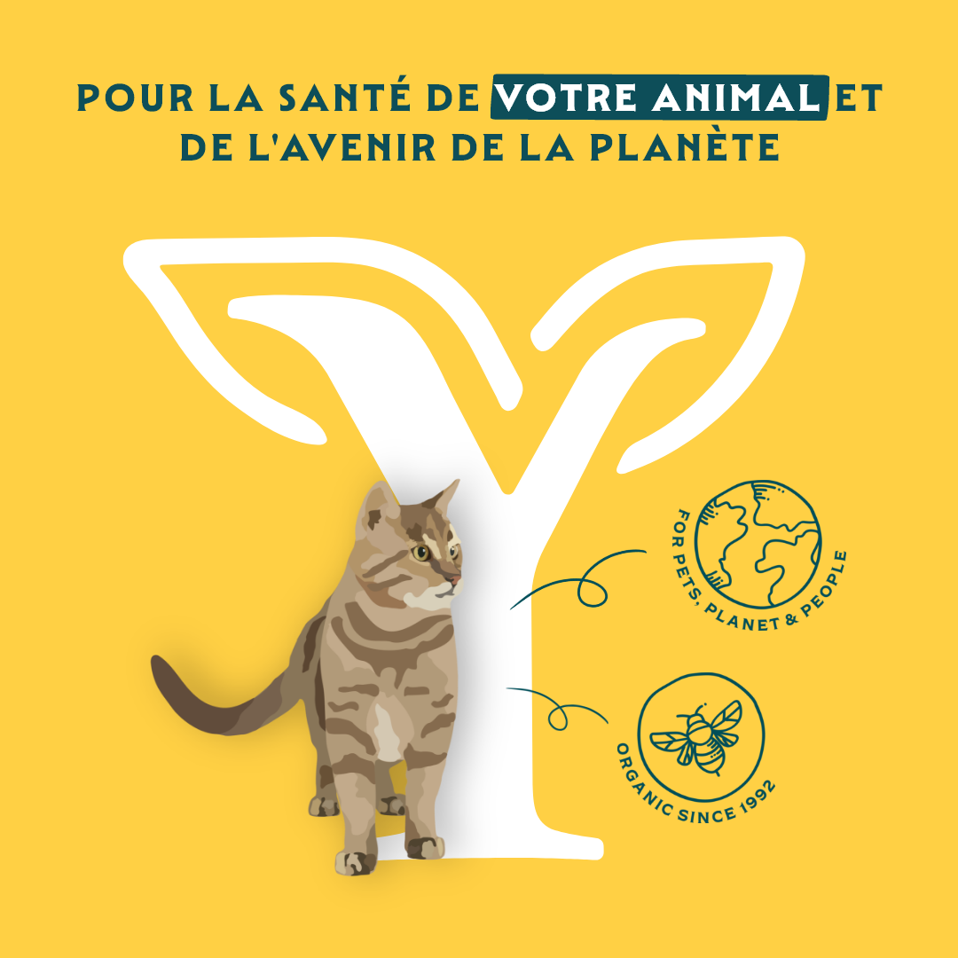 Yarrah bouchées bio - pâtée chat