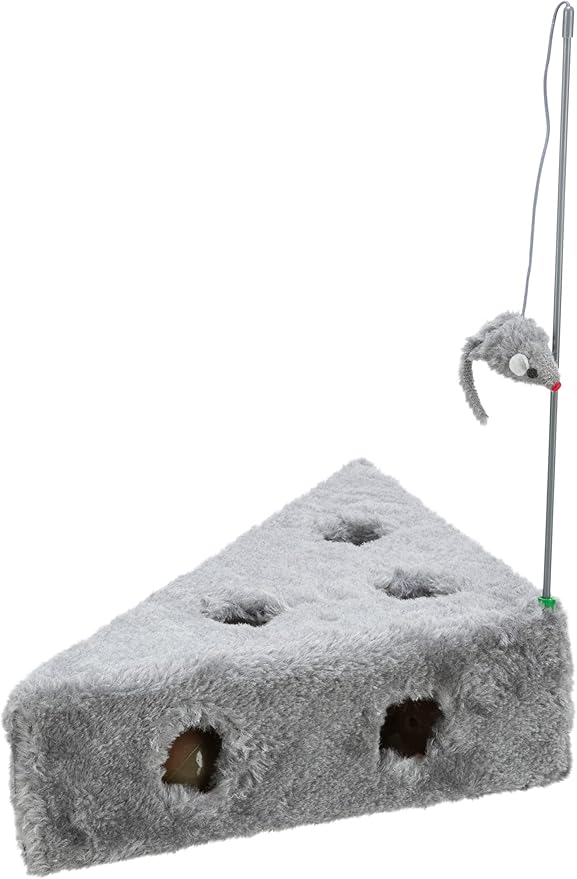 Jeu casse tête en forme de fromage chat