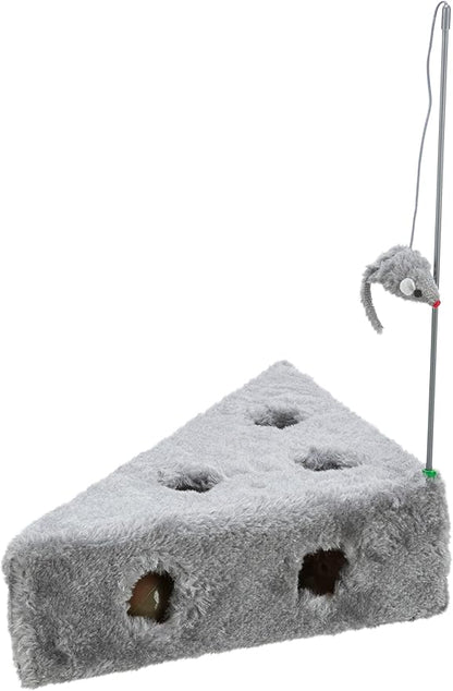Jeu casse tête en forme de fromage chat