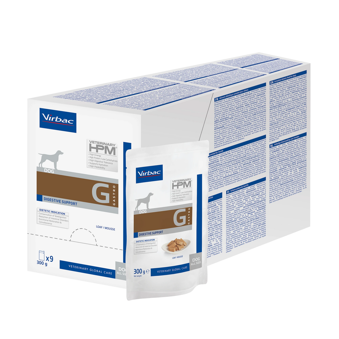 Virbac Veterinary HPM Digestive Support - pâtée chien