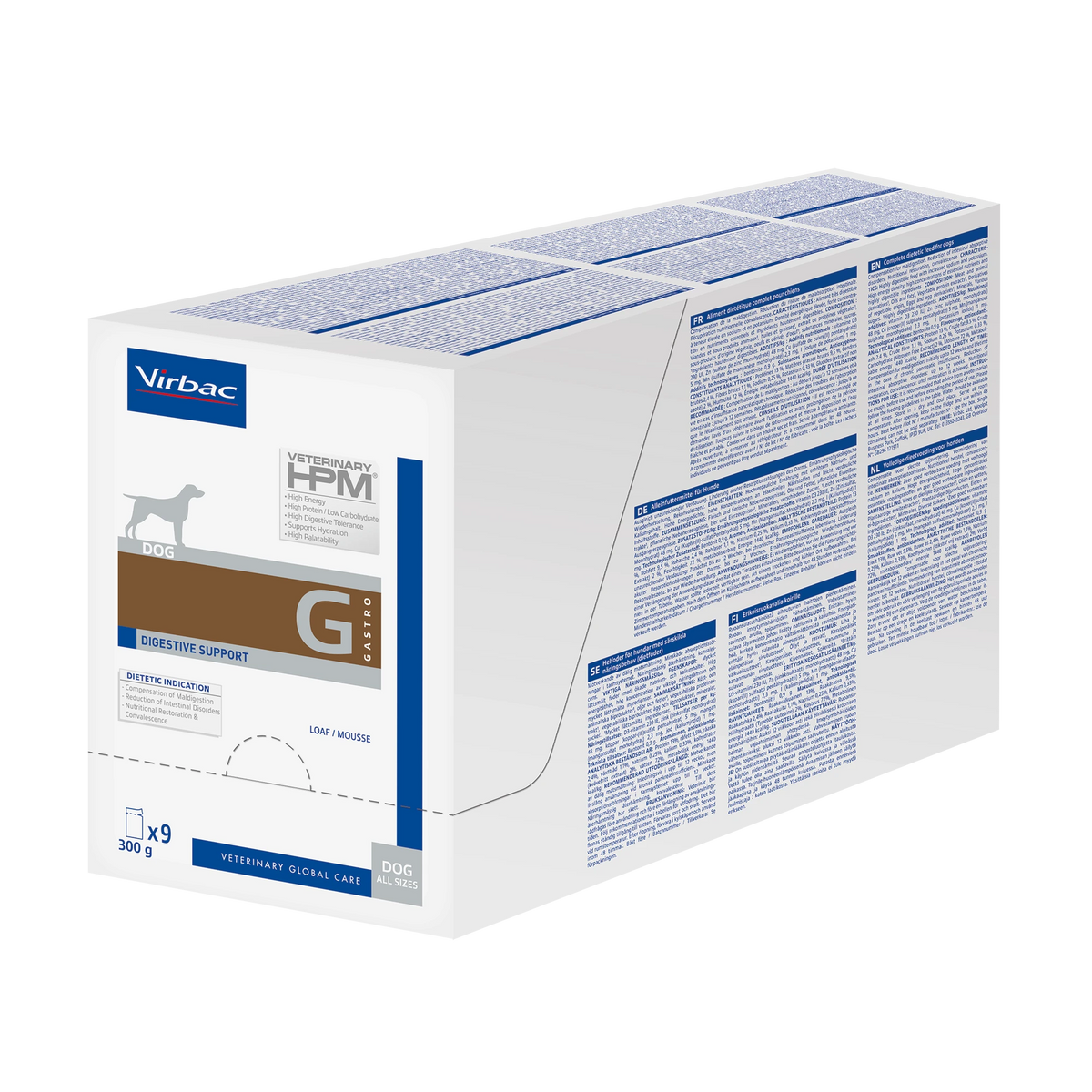 Virbac Veterinary HPM Digestive Support - pâtée chien