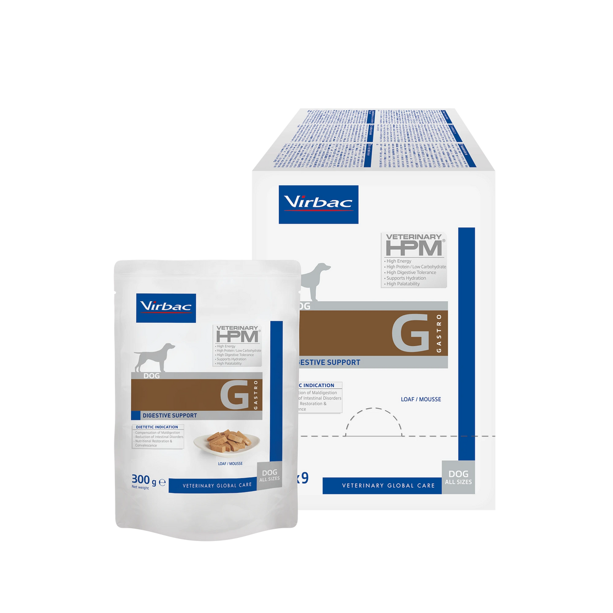 Virbac Veterinary HPM Digestive Support - pâtée chien