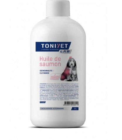 Tonivet huile de saumon - chien, chat