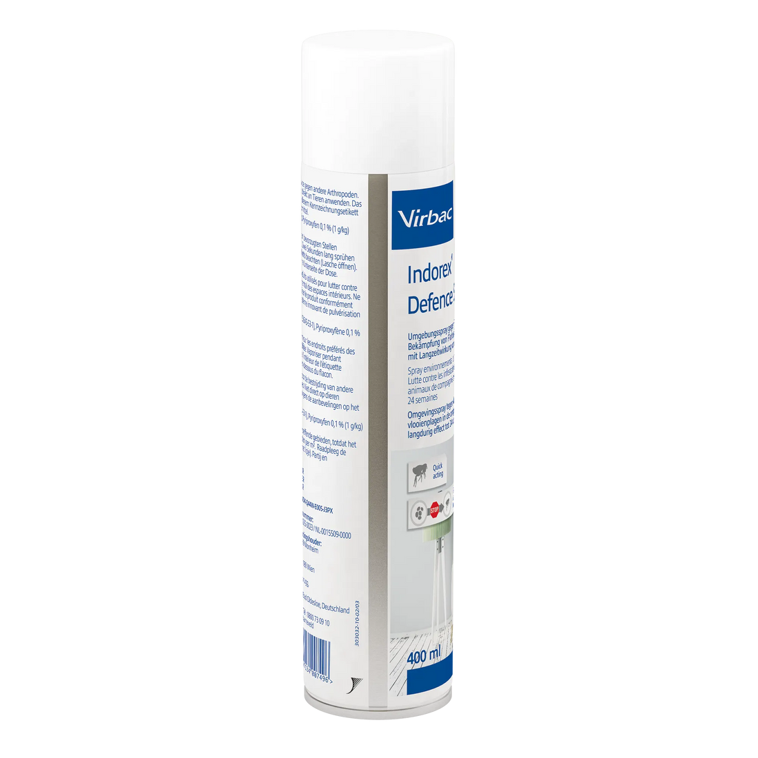 Indorex® Defence Spray Virbac anti-puces pour l&
