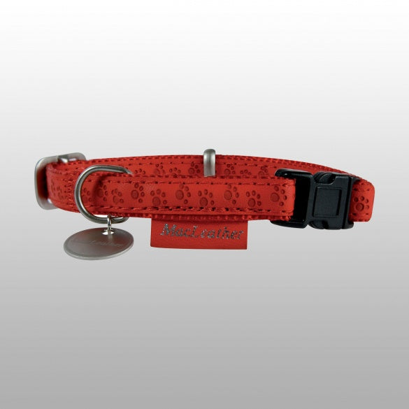 Collier rouge Mac Leather