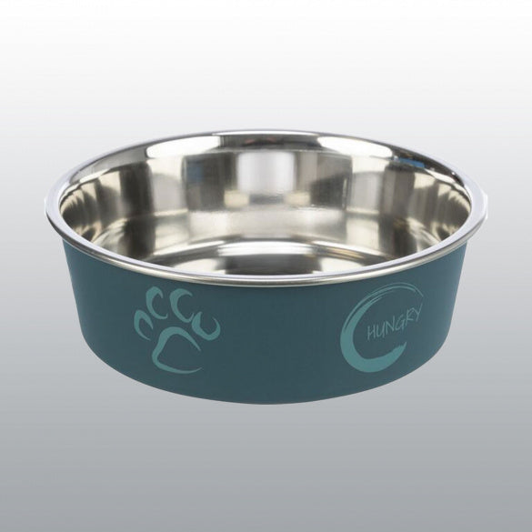 Gamelle inox avec motif de Pattes
