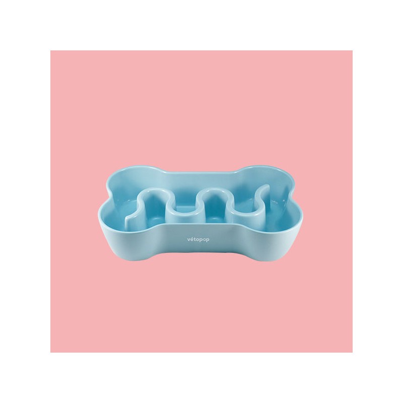 Gamelle anti-glouton chien