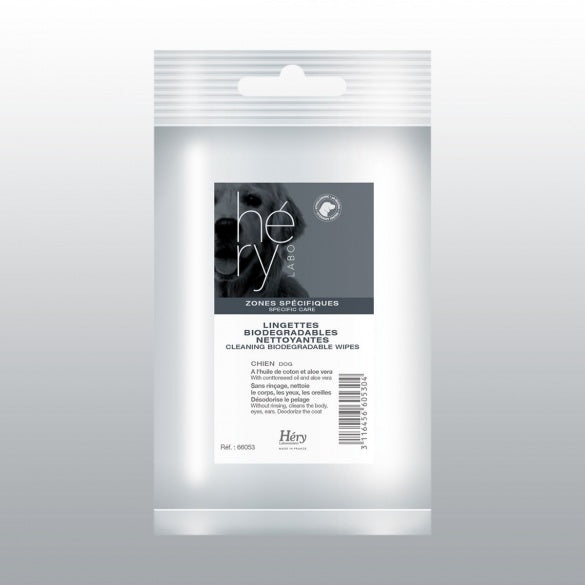 Lingettes nettoyantes chien