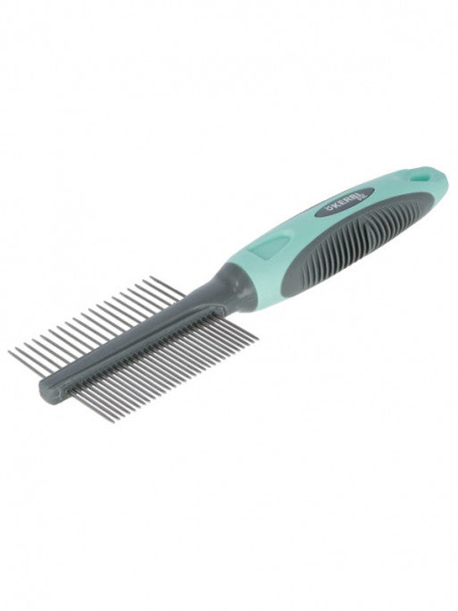 Peigne double fin &amp; large chien