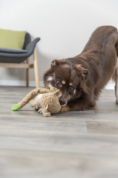 Jouet Peluche Corde Vache chien