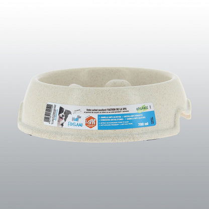 Gamelle anti-glouton en plastique bio Fidelami pour chien 700 ml