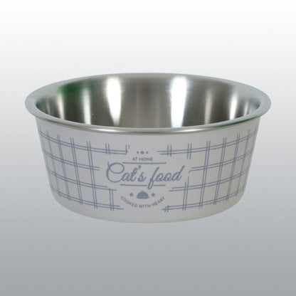 Gamelle antidérapante inox 400 ml pour chat