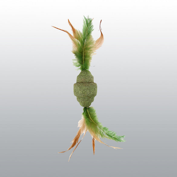 Jouet Big losange avec plumes pour chat