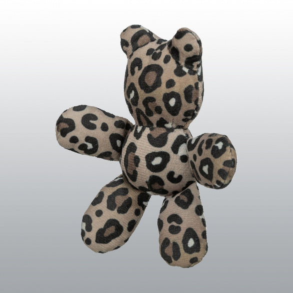 Jouet peluche Ours léopard pour chat