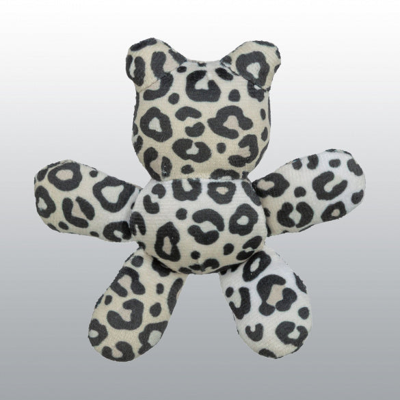 Jouet peluche Ours léopard pour chat