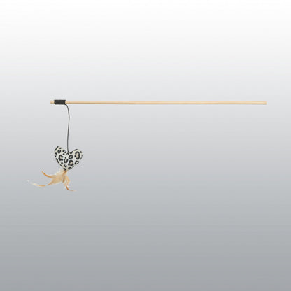 Canne  à pêche Coeur Leo chat