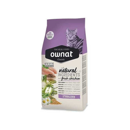 Ownat Classic Sterilized - croquettes chat