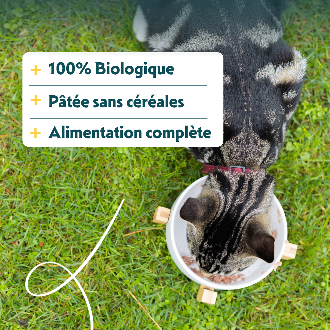 Yarrah bio sans céréales - pâtée chat
