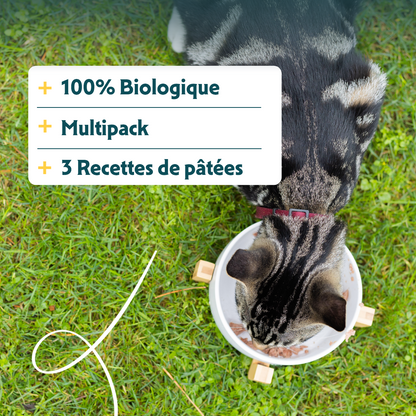 Yarrah multi-pack bio - pâtée chat
