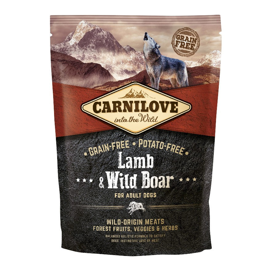 Carnilove Adult agneau &amp; sanglier sauvage - croquettes chien