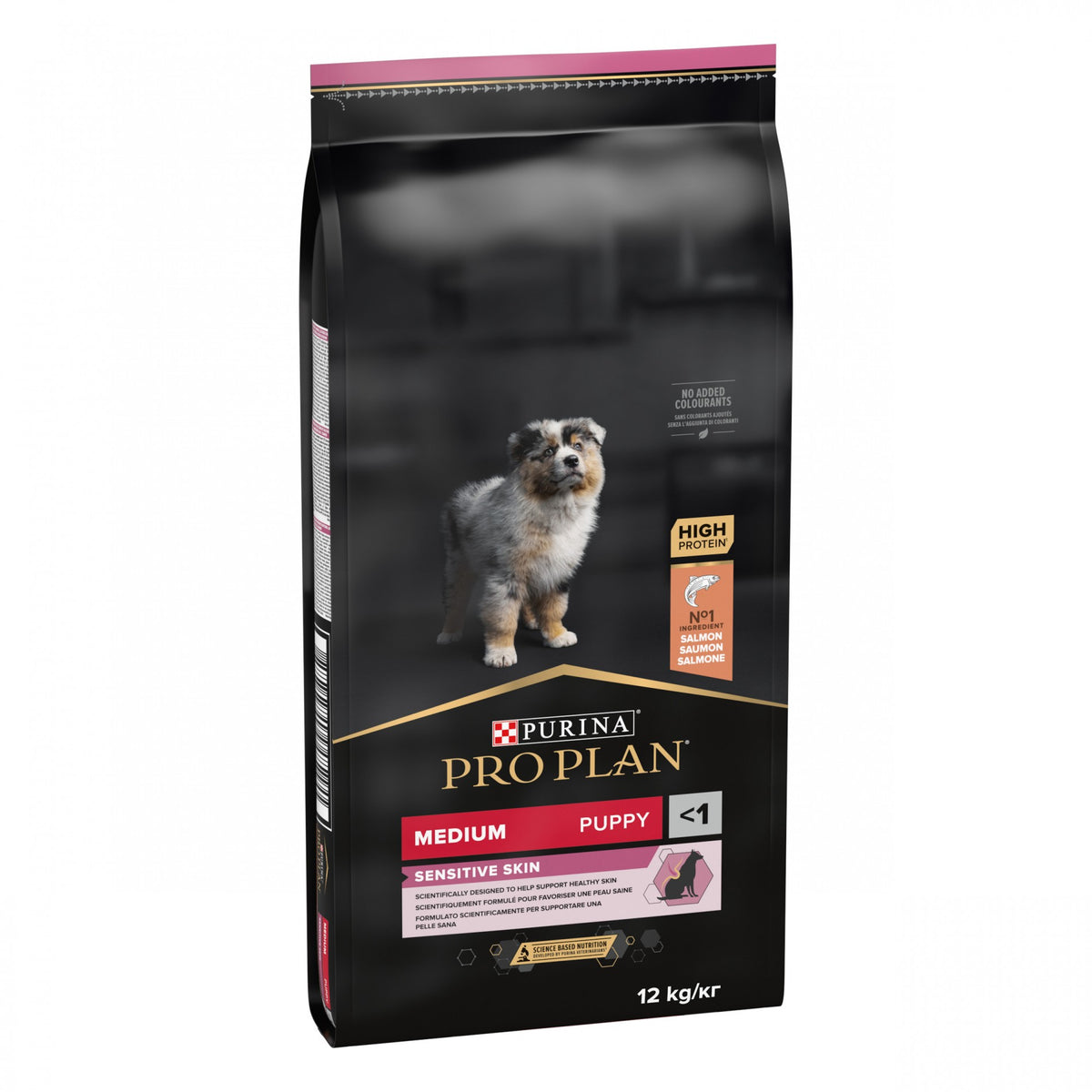 PRO PLAN Sensitive Skin Medium Puppy au Saumon - Croquettes pour chien