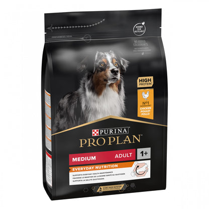 Pro Plan Everyday Nutrition Medium Adult au poulet - croquettes chien