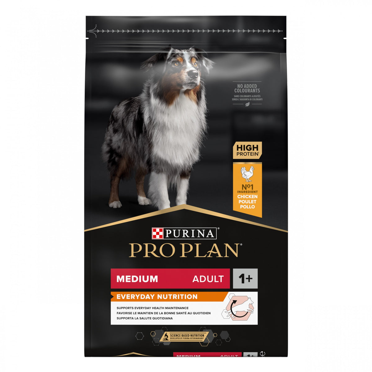 Pro Plan Everyday Nutrition Medium Adult au poulet - croquettes chien