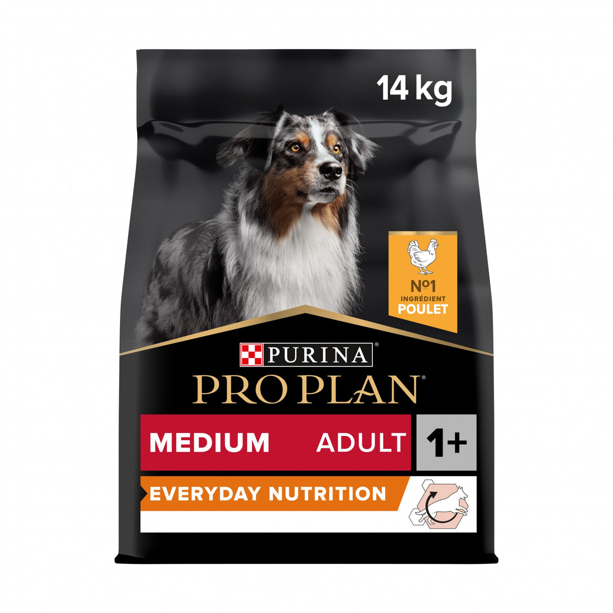 Pro Plan Everyday Nutrition Medium Adult au poulet - croquettes chien