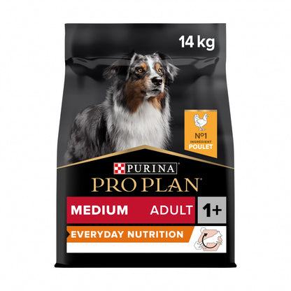 Pro Plan Everyday Nutrition Medium Adult au poulet - croquettes chien