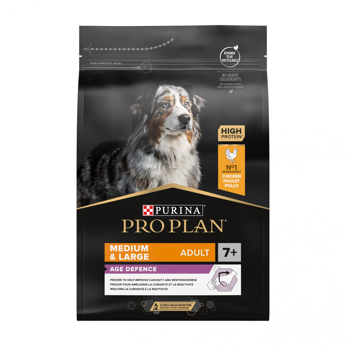 Pro Plan Age Defence Medium &amp; Large Adult au poulet - croquettes chien