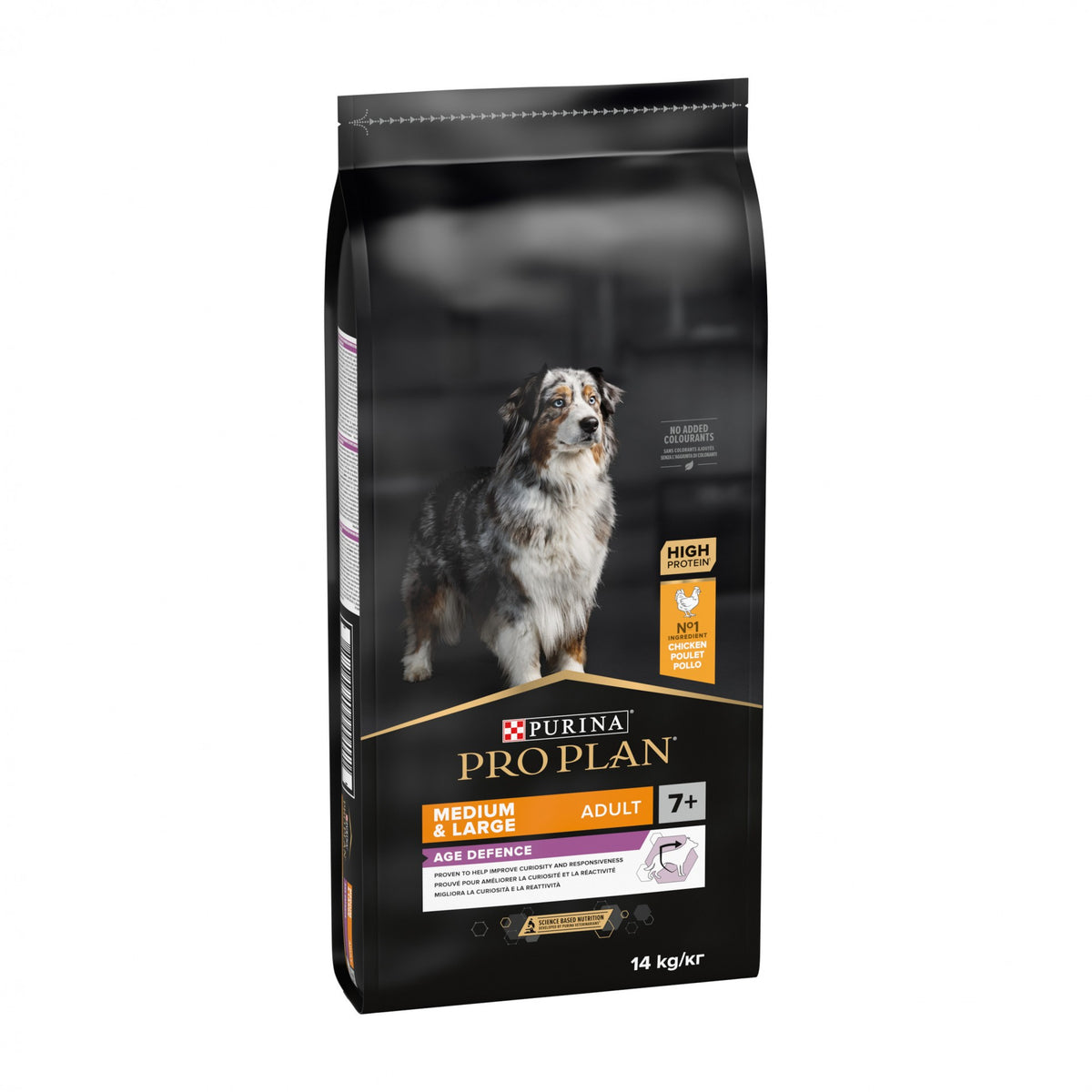 Pro Plan Age Defence Medium &amp; Large Adult au poulet - croquettes chien