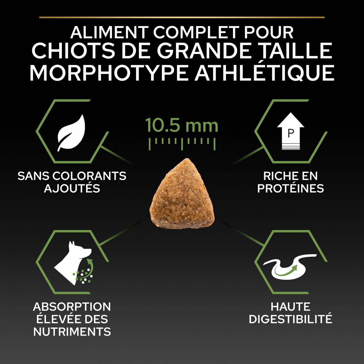 Pro Plan Healthy Start Large Athletic Puppy au poulet - croquettes chiot